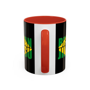 Brazilian Jiu Jitsu Flag 3 | BJJ Accent Coffee Mug Brazilian Jiu Jitsu Flag 3 | BJJ Accent Coffee Mug