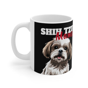 Shih Tzu Mama Mug | Shih Tzu Gifts | Shih Tzu ShiTzu Ceramic Mug 11oz Shih Tzu Mama Mug | Shih Tzu Gifts | Shih Tzu ShiTzu Ceramic Mug 11oz