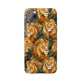 Premium Pride Of Lions iPhone Case | Lion Gifts Slim Phone Cases Premium Pride Of Lions iPhone Case | Lion Gifts Slim Phone Cases