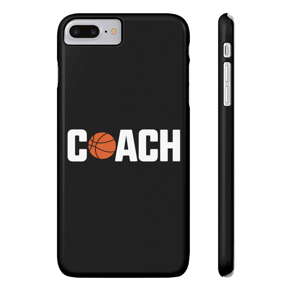 Premium Basketball Coach iPhone Case | Basketball Coach Gifts Slim Phone Cases