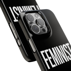 Premium Feminist iPhone Case | Feminist Gifts Slim Phone Cases Premium Feminist iPhone Case | Feminist Gifts Slim Phone Cases