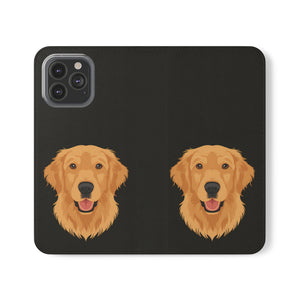 Golden Retriever iPhone & Samsung Galaxy Wallet Phone Case | Golden Retriever Flip Case Golden Retriever iPhone & Samsung Galaxy Wallet Phone Case | Golden Retriever Flip Case