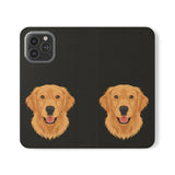 Golden Retriever iPhone & Samsung Galaxy Wallet Phone Case | Golden Retriever Flip Case Golden Retriever iPhone & Samsung Galaxy Wallet Phone Case | Golden Retriever Flip Case