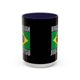 Brazilian Jiu Jitsu Flag 2 | BJJ Accent Coffee Mug Brazilian Jiu Jitsu Flag 2 | BJJ Accent Coffee Mug