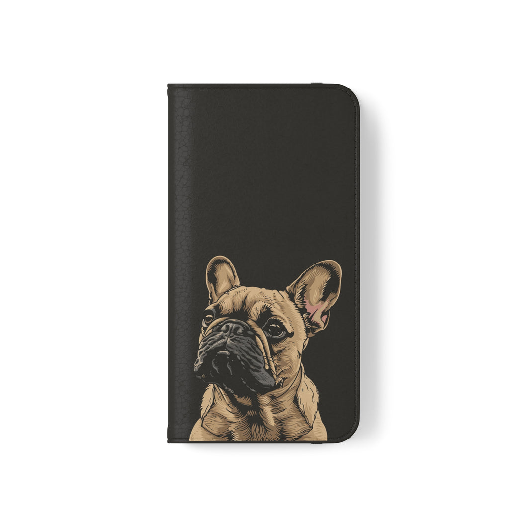 French Bulldog Phone Case | I Love My Frenchie Wallet Phone Case Gifts | IPhone & Samsung Galaxy French Bulldog Flip Cases