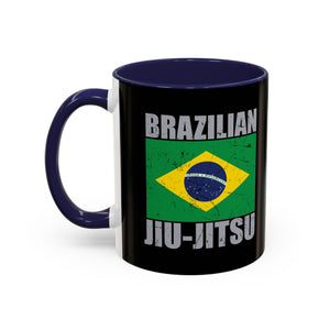 Brazilian Jiu Jitsu Flag 2 | BJJ Accent Coffee Mug Brazilian Jiu Jitsu Flag 2 | BJJ Accent Coffee Mug