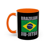 Brazilian Jiu Jitsu Flag 2 | BJJ Accent Coffee Mug Brazilian Jiu Jitsu Flag 2 | BJJ Accent Coffee Mug