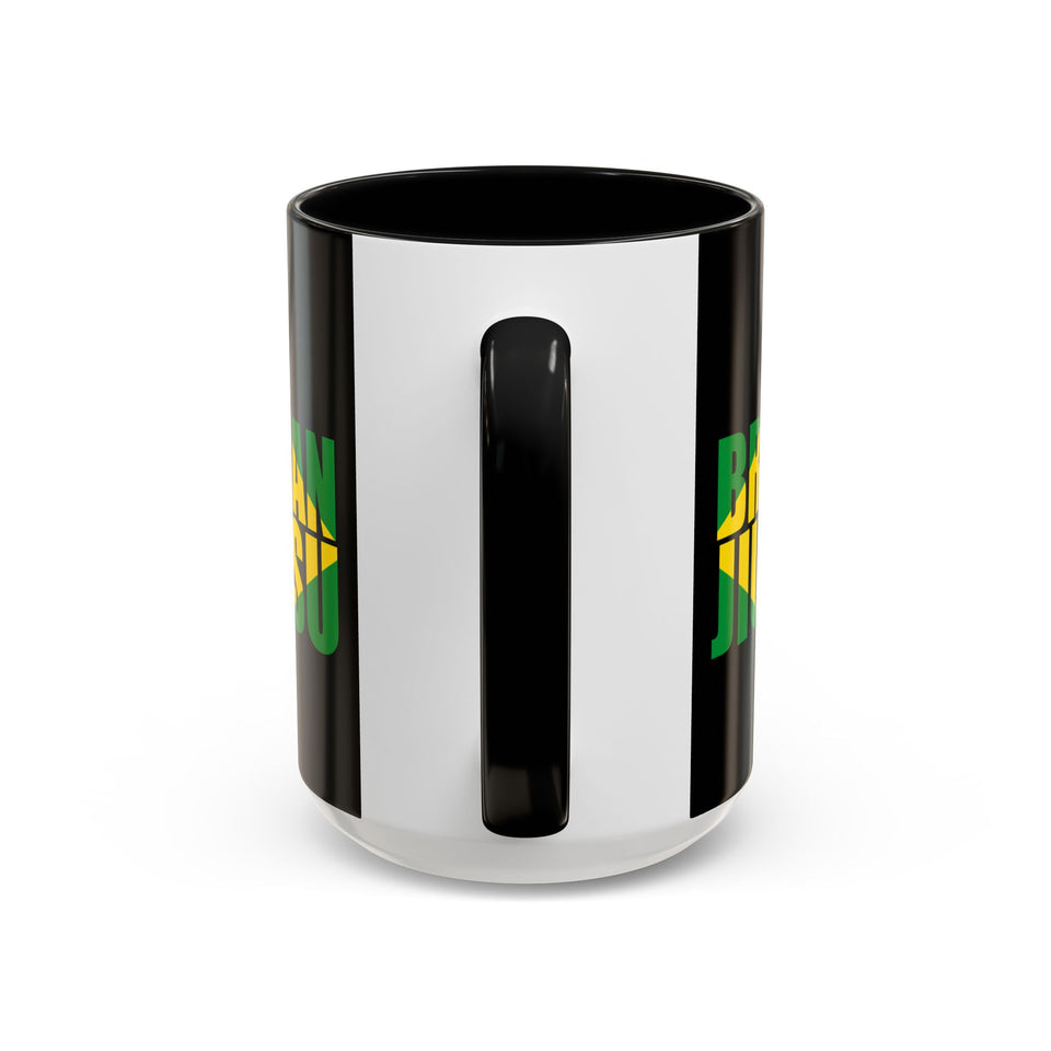 Brazilian Jiu Jitsu Flag 3 | BJJ Accent Coffee Mug