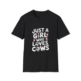 Just A Girl Who Loves Cows Shirt | Cute Cow Lover Gifts | Cows Unisex T-Shirt Just A Girl Who Loves Cows Shirt | Cute Cow Lover Gifts | Cows Unisex T-Shirt