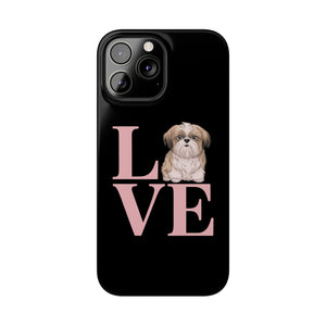 Premium Love Shih Tzu iPhone Case 2 | Cute Shih Tzu Slim Phone Cases Premium Love Shih Tzu iPhone Case 2 | Cute Shih Tzu Slim Phone Cases