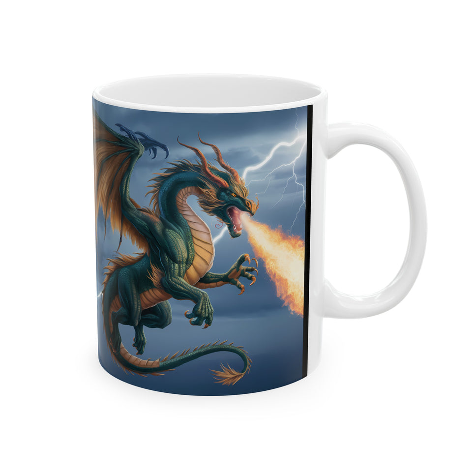 Fantasy Dragon RPG Mug | Role Playing Game Gift | Dragon Coffee Mug | RPG Fantasy Gift Ideas Mug 11oz 3