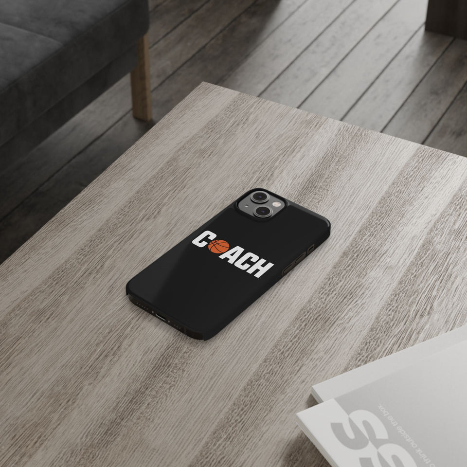 Premium Basketball Coach iPhone Case | Basketball Coach Gifts Slim Phone Cases