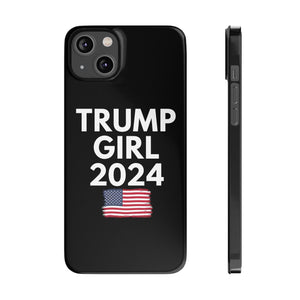 Premium Trump Girl iPhone Case | Donald Trump Gifts Slim Phone Cases Premium Trump Girl iPhone Case | Donald Trump Gifts Slim Phone Cases