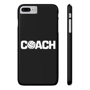 Premium Volleyball Coach iPhone Case | Volleyball Coach Gifts Slim Phone Cases Premium Volleyball Coach iPhone Case | Volleyball Coach Gifts Slim Phone Cases