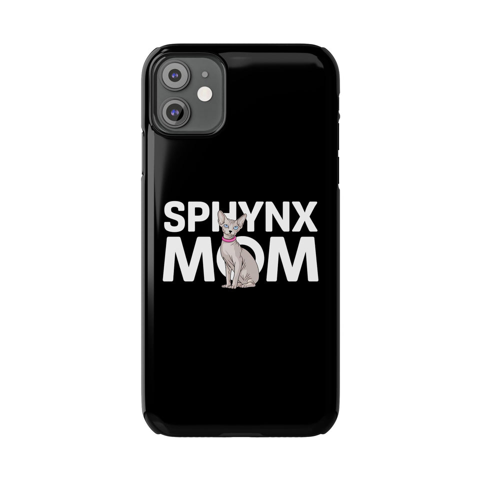 Premium Sphynx Mom iPhone Case | Sphynx Mom Gifts Slim Phone Cases