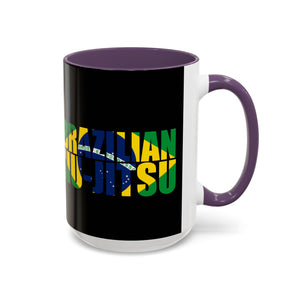 Brazilian Jiu Jitsu Flag 3 | BJJ Accent Coffee Mug Brazilian Jiu Jitsu Flag 3 | BJJ Accent Coffee Mug