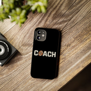 Premium Football Coach iPhone Case | Football Coach Gifts Slim Phone Cases Premium Football Coach iPhone Case | Football Coach Gifts Slim Phone Cases