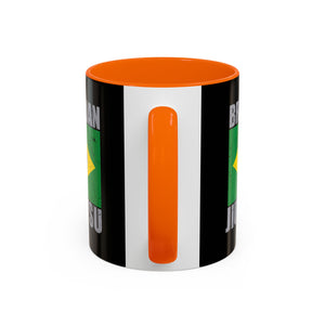 Brazilian Jiu Jitsu Flag 2 | BJJ Accent Coffee Mug Brazilian Jiu Jitsu Flag 2 | BJJ Accent Coffee Mug