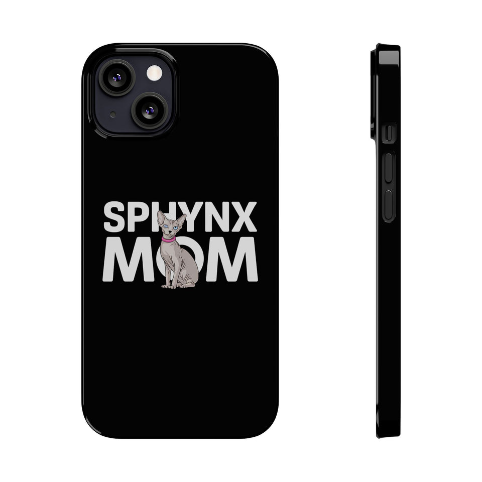 Premium Sphynx Mom iPhone Case | Sphynx Mom Gifts Slim Phone Cases