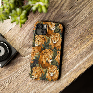 Premium Pride Of Lions iPhone Case | Lion Gifts Slim Phone Cases Premium Pride Of Lions iPhone Case | Lion Gifts Slim Phone Cases