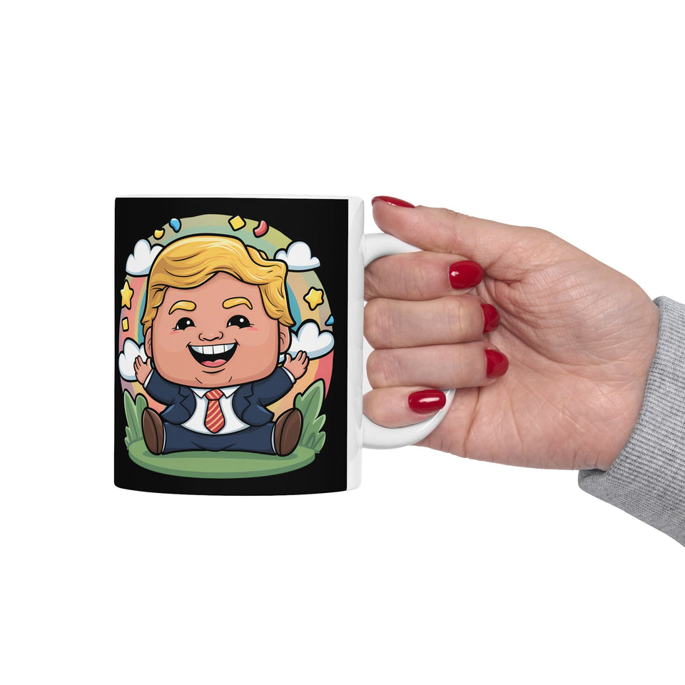 Little Donald Trump Mug | Trump 2024 Coffee Mug | Donald Trump Coffee Mug 11oz 2