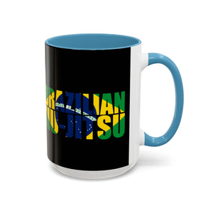 Brazilian Jiu Jitsu Flag 3 | BJJ Accent Coffee Mug Brazilian Jiu Jitsu Flag 3 | BJJ Accent Coffee Mug