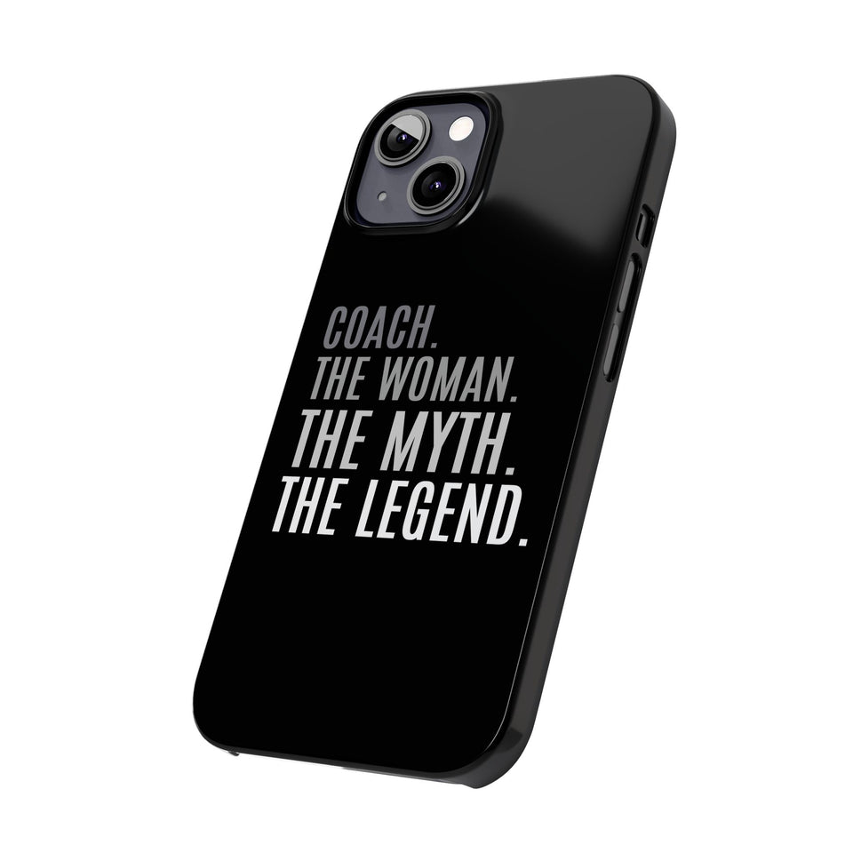 Premium Coach The Woman The Myth The Legend iPhone Case | Coach Gifts Slim Phone Cases