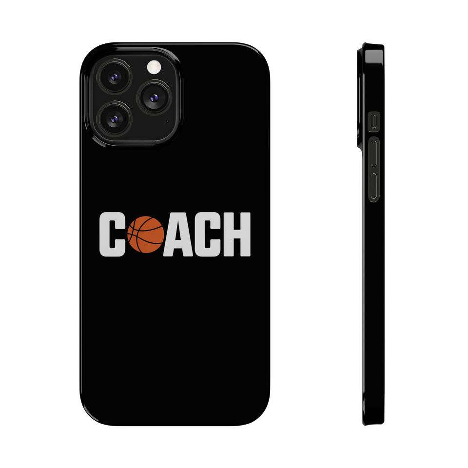 Premium Basketball Coach iPhone Case | Basketball Coach Gifts Slim Phone Cases