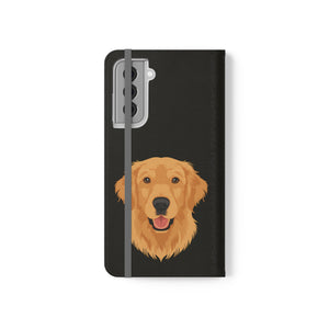 Golden Retriever iPhone & Samsung Galaxy Wallet Phone Case | Golden Retriever Flip Case Golden Retriever iPhone & Samsung Galaxy Wallet Phone Case | Golden Retriever Flip Case