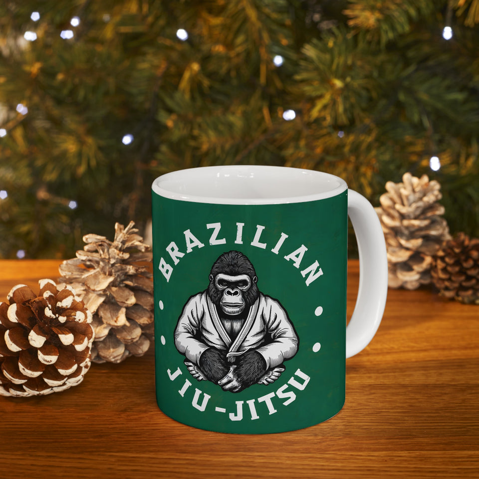 Brazilian Jiu Jitsu Mug | Brazilian Jiu Jitsu BJJ Gift | BJJ Coffee Mug | Brazilian Jiu Jitsu Gift Ideas Mug 11oz