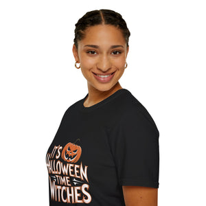 It's Halloween Time Witches Shirt 2 | Halloween Costume Gifts | Spooky Halloween Pumpkin Merchandise Unisex T-Shirt It's Halloween Time Witches Shirt 2 | Halloween Costume Gifts | Spooky Halloween Pumpkin Merchandise Unisex T-Shirt