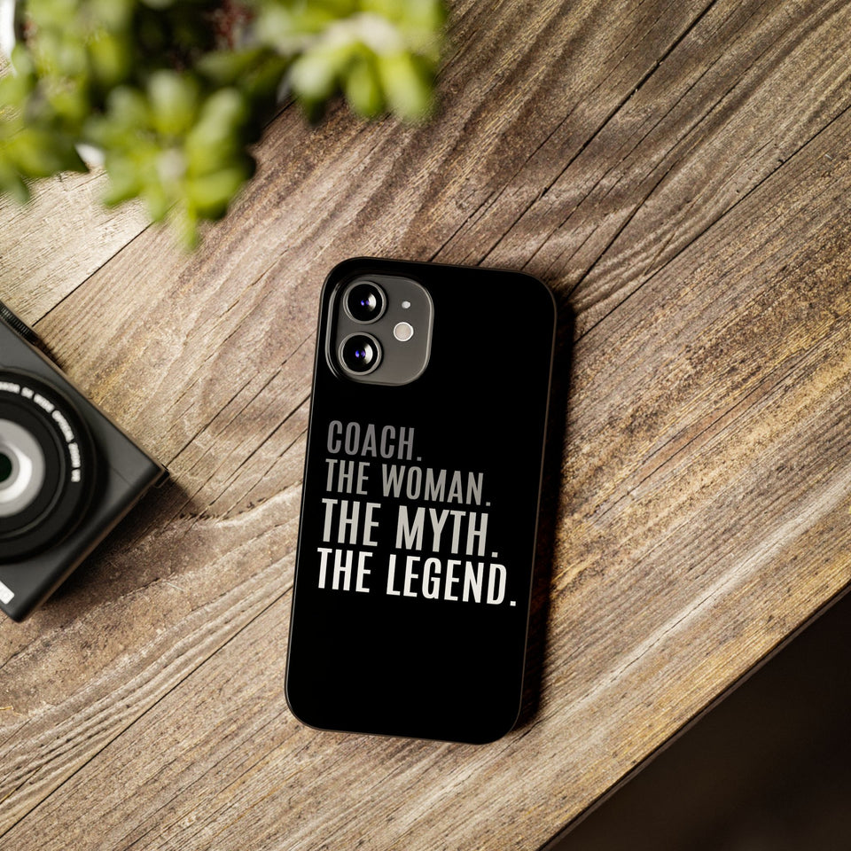 Premium Coach The Woman The Myth The Legend iPhone Case | Coach Gifts Slim Phone Cases