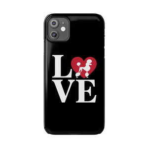 Premium Love Poodles iPhone Case | Cute Poodle Gifts Slim Phone Cases Premium Love Poodles iPhone Case | Cute Poodle Gifts Slim Phone Cases