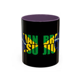 Brazilian Jiu Jitsu Flag 3 | BJJ Accent Coffee Mug Brazilian Jiu Jitsu Flag 3 | BJJ Accent Coffee Mug