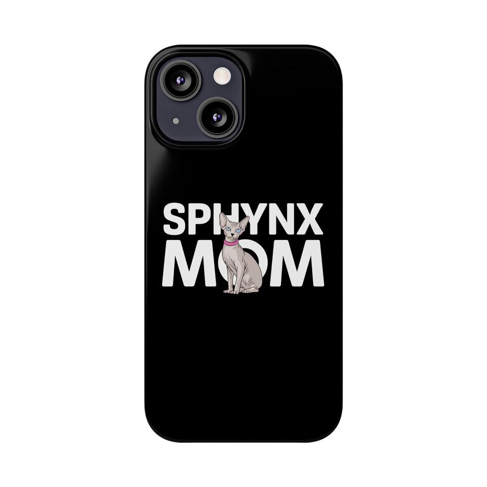 Premium Sphynx Mom iPhone Case | Sphynx Mom Gifts Slim Phone Cases