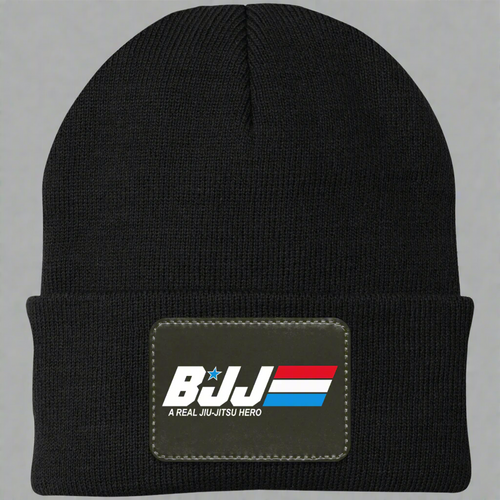 BJJ A Real Jiu Jitsu Hero BJJ Acrylic Beanie