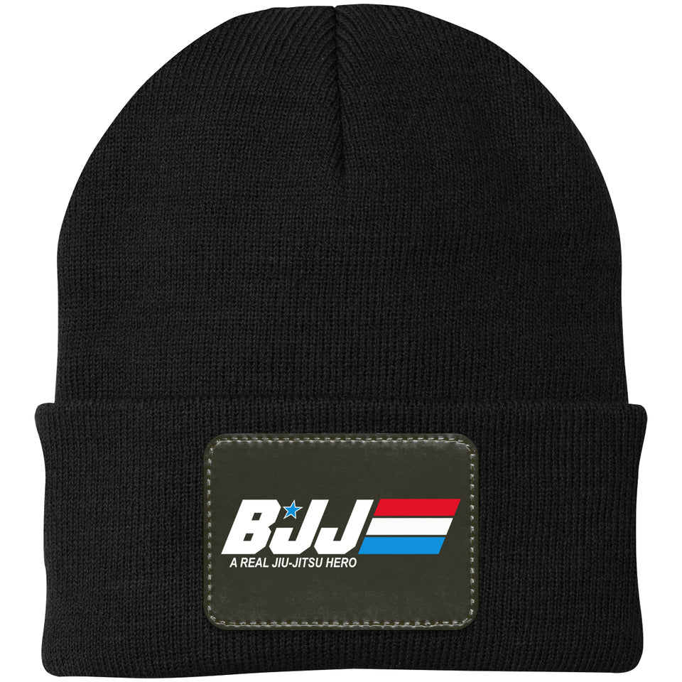 BJJ A Real Jiu Jitsu Hero BJJ Acrylic Beanie