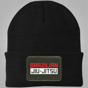 Brazilian Jiu Jitsu Logo BJJ Acrylic Beanie