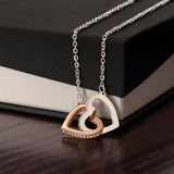 Interlocking Hearts Necklace Interlocking Hearts Necklace