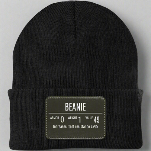 Fantasy RPG Beanie | RPG Gift | Fantasy Role Playing Game Beanie