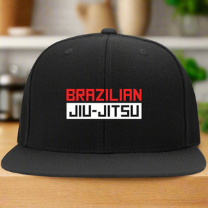 Brazilian Jiu Jitsu Logo BJJ Snapback Hat