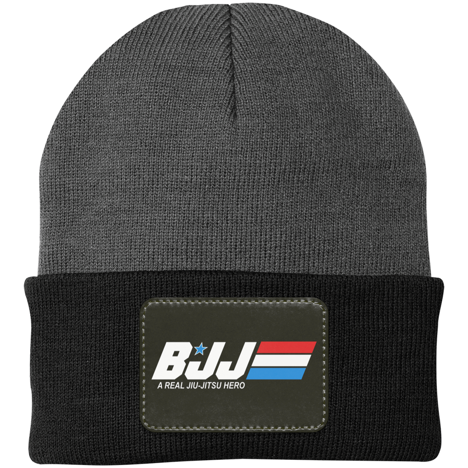 BJJ A Real Jiu Jitsu Hero BJJ Acrylic Beanie | Brazilian Jiu Jitsu Hat