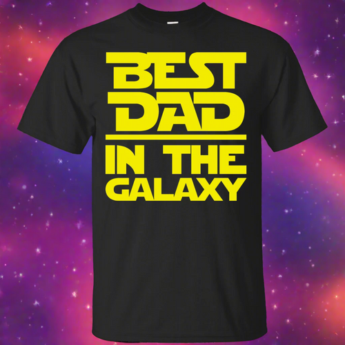 Best Dad In The Galaxy Shirt