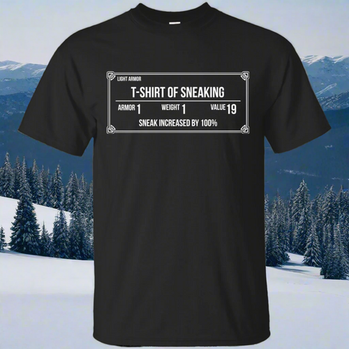 T-Shirt Of Sneaking Fantasy RPG