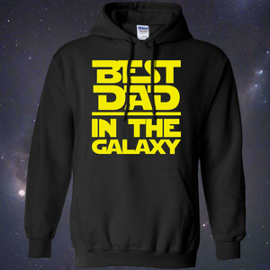 Best Dad In The Galaxy Pullover Hoodie 8 oz.