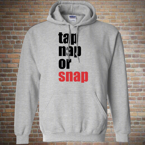 Brazilian Jiu Jitsu Tap Nap Or Snap BJJ Pullover Hoodie 8 oz.