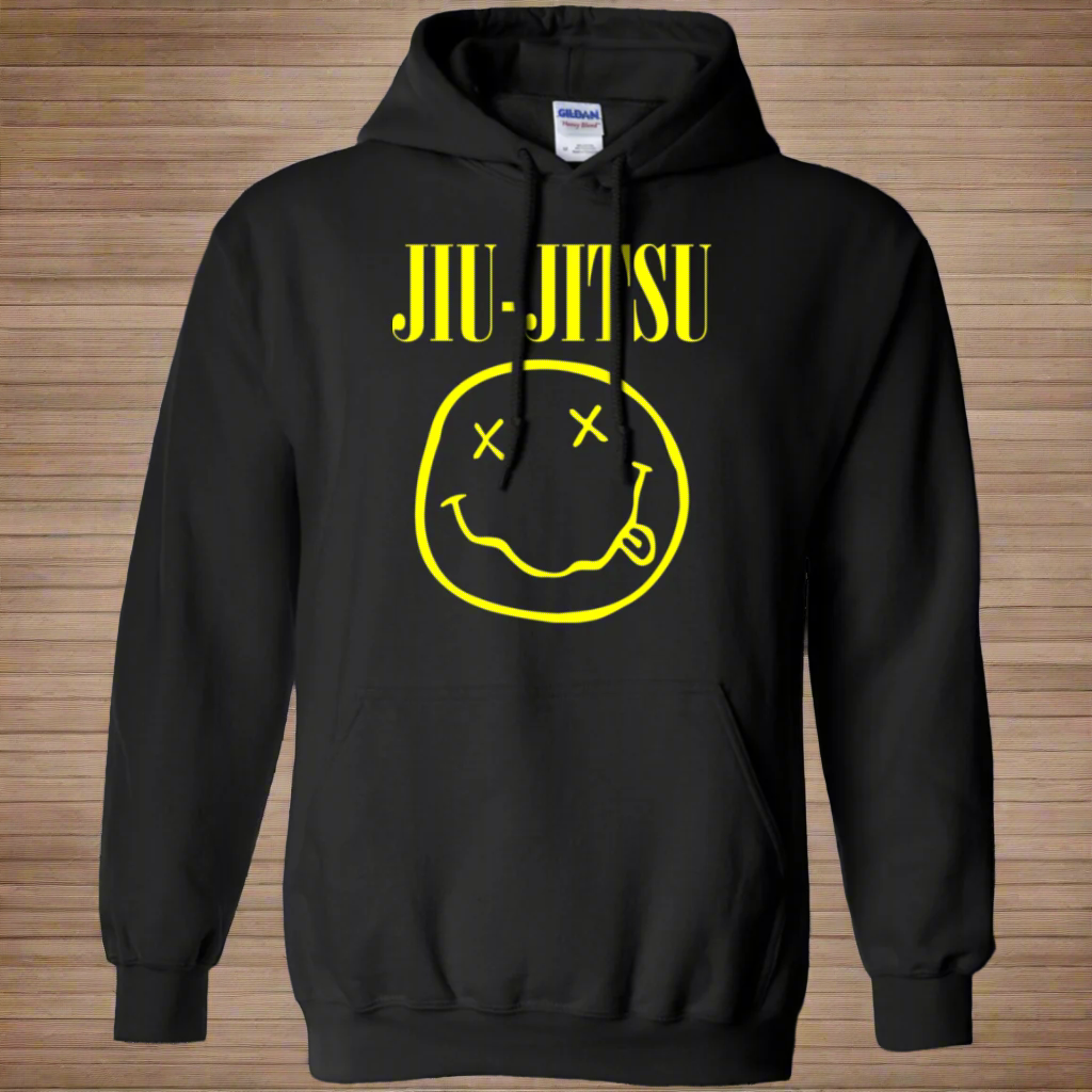 Brazilian Jiu Jitsu Smells Like Jiu Jitsu BJJ Pullover Hoodie 8 oz.