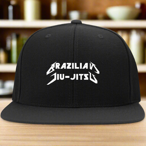 Brazilian Jiu Jitsu Metal BJJ Snapback Hat