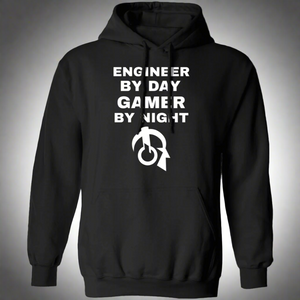 Engineer By Day Gamer By Night 3 Hoodie