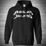 Brazilian Jiu Jitsu Metal BJJ Pullover Hoodie 8 oz. Brazilian Jiu Jitsu Metal BJJ Pullover Hoodie 8 oz.